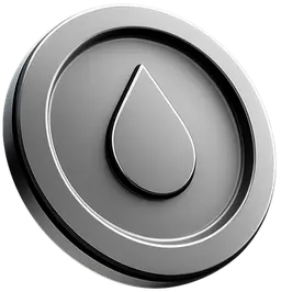 Floating coin background